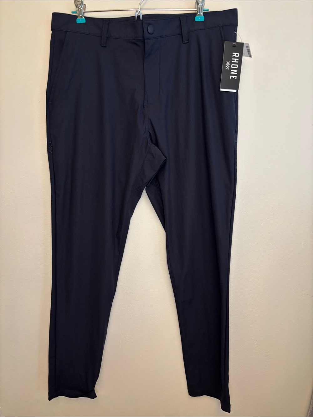 Rhone Commuter Slim Pants – True Navy – Size 34x33 – NWT